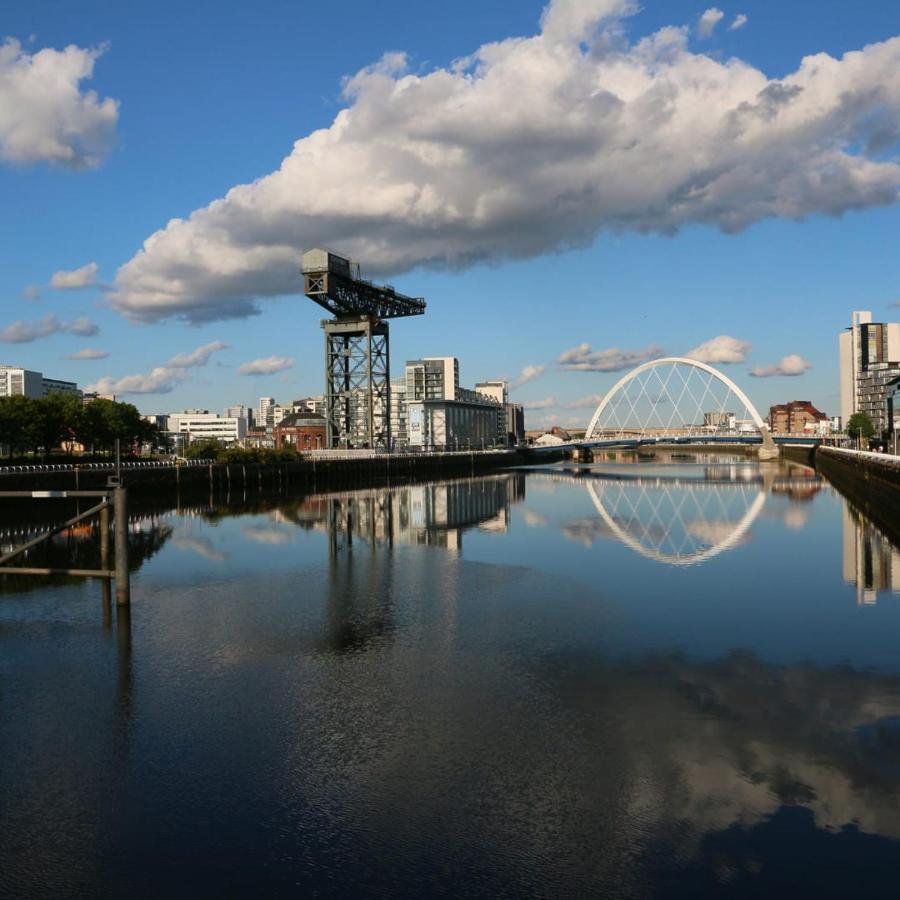 1 Bedroom Flat In The Heart Of Merchant City Glasgow Exterior photo