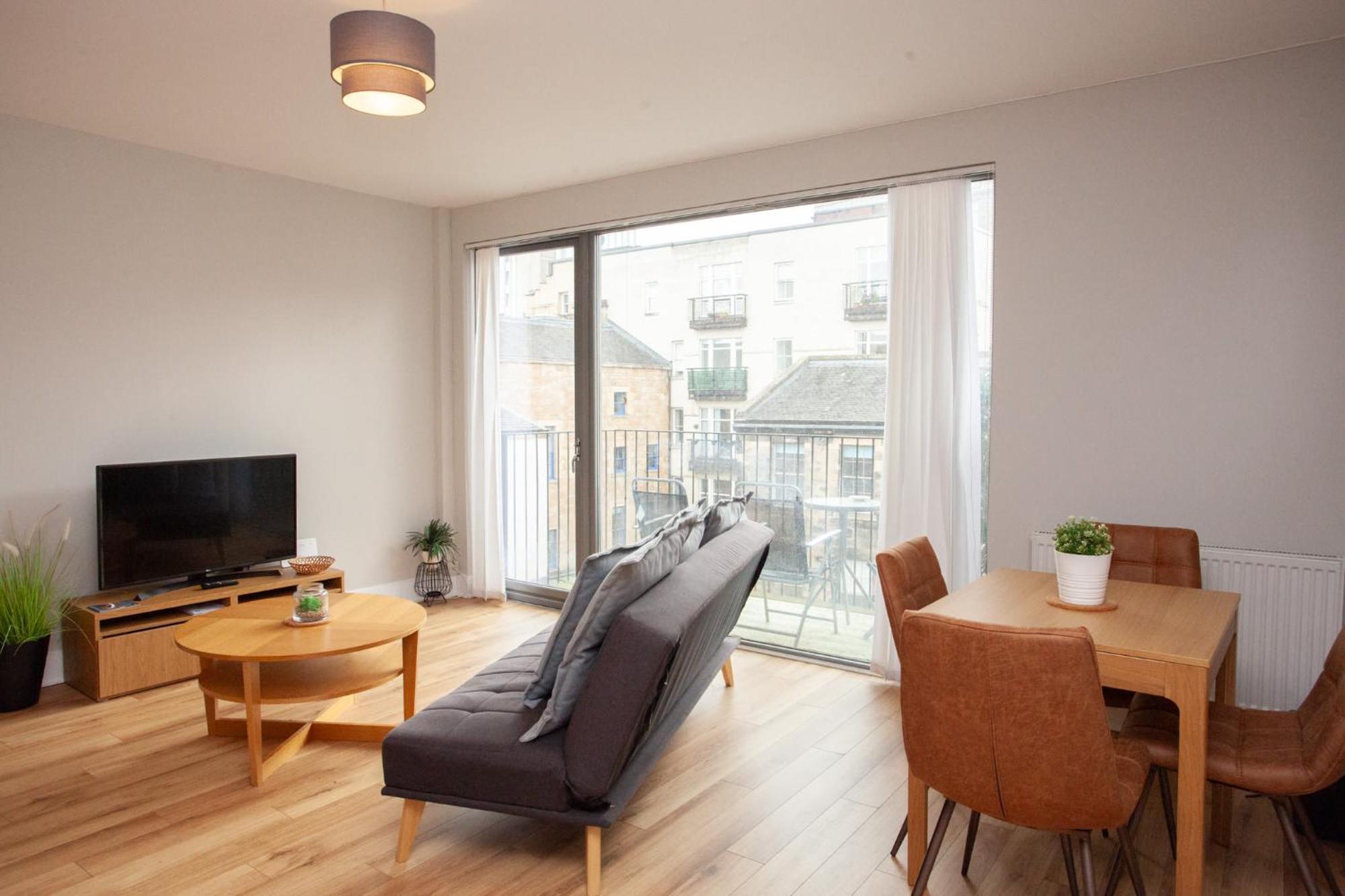 1 Bedroom Flat In The Heart Of Merchant City Glasgow Exterior photo